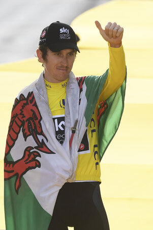 Geraint Thomas (Fotó: Beta/AP)