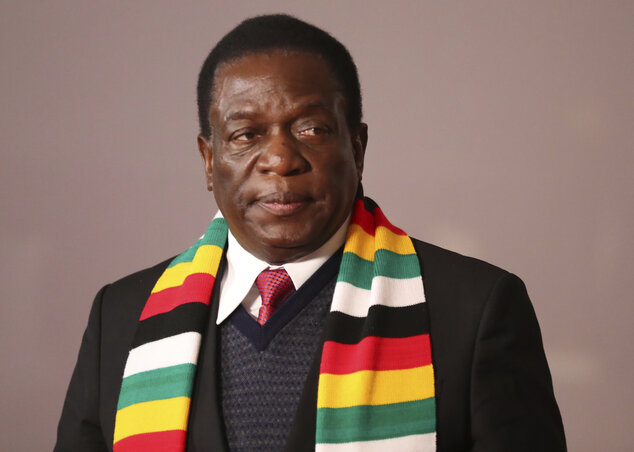 Emmerson Mnangagwa (Fotó: Beta/AP) Emmerson Mnangagwa (Fotó: Beta/AP)