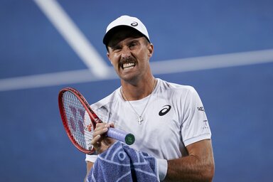 A szívós Steve Johnson nyolc meccslabdát hárított (Fotó: Beta/AP)