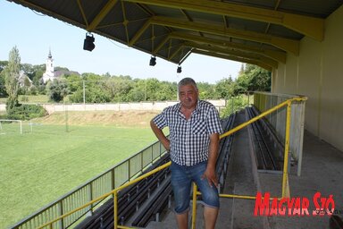 Miklós József, a pacséri Bácska elnöke (Kazinczy Paszterkó Diana felvétele)
