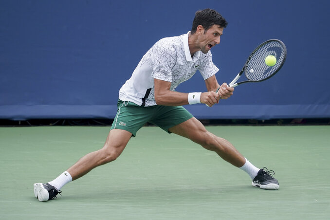 Nole a második játszmától kezdett el igazán játszani (Fotó: Beta/AP) Nole a második játszmától kezdett el igazán játszani (Fotó: Beta/AP)