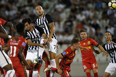 Miletić szerezte a Partizan első gólját (Fotó: Beta/AP)