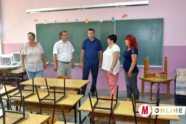 A bogarasai iskolában felkészültek a tanévkezdésre (Gergely József felvétele)