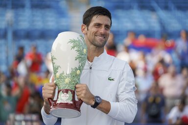 Novak Đoković nemcsak mind a négy Grand Slam-tornát, de mindegyik Masters-versenyt is megnyerte már (Fotó: Beta/AP)