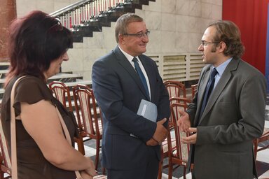 Szabó Kis Csepegi Ella, Nyilas Mihály és Novák Attila (Fotó: Ótos András)