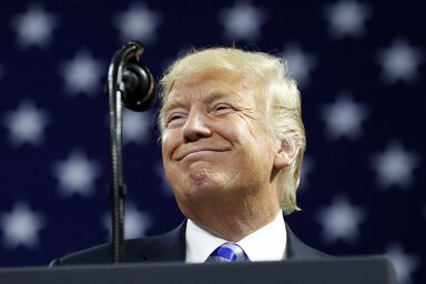 Donald Trump amerikai elnök (Fotó: Beta/AP)
