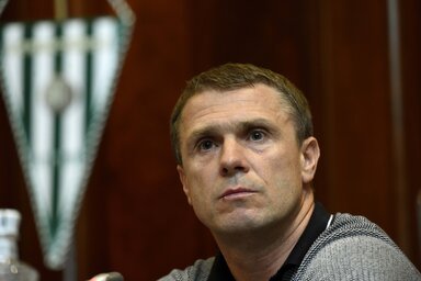 A Fradi hozza a meccseket Szerhij Rebrov vezetésével (Fotó: MTI)