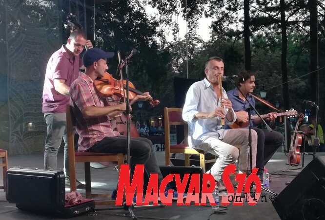 A Dresch Quartett izgalmas koncertet adott (Sándor Zoltán felvétele)