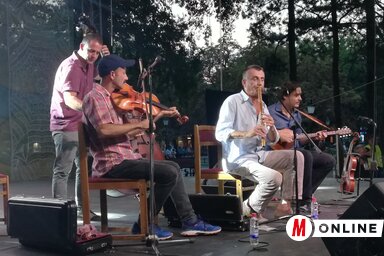 A Dresch Quartett izgalmas koncertet adott (Sándor Zoltán felvétele)