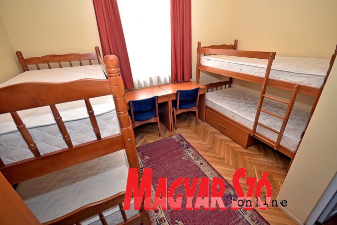 Négyágyas szobákban alhatnak a középiskolások (Fotó: Gergely Árpád)