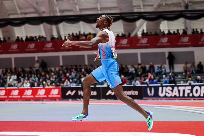 Noah Lyles eltökélt célja, hogy róla szóljon 2023 az atlétikában (Fotó: WA)