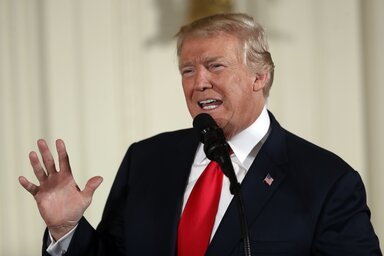 Donald Trump (Fotó: Beta/AP)