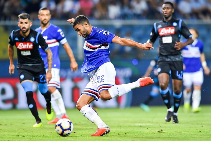 Defrel adta meg az alaphangot a Napoli ellen (Fotó: Beta/AP) Defrel adta meg az alaphangot a Napoli ellen (Fotó: Beta/AP)