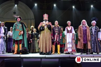 A Zenta, 1697 című rockopera bemutatása színháztörténeti pillanatot jelentett (Gergely József felvétele)
