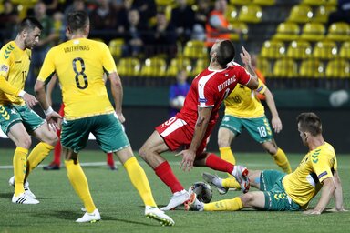 Az ítélet: büntető! (Fotó: Beta/AP)