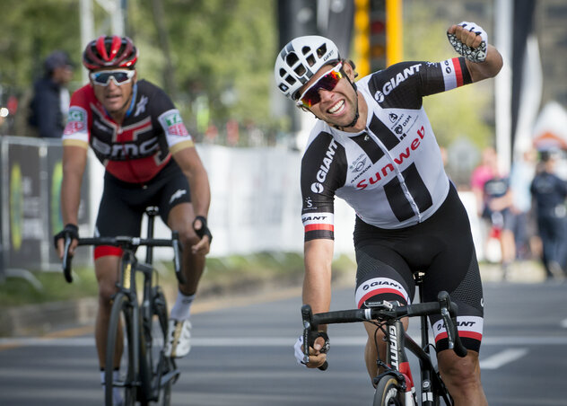 Matthews az olimpiai bajnok Van Avermaet-ot is lehajrázta (Fotó: Beta/AP)