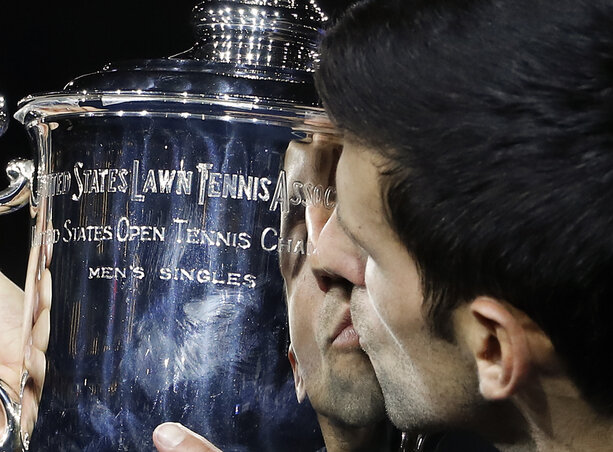 Novak Đoković harmadszor ölelhette magához a US Open serlegét (Fotó: Beta/AP)