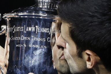 Novak Đoković harmadszor ölelhette magához a US Open serlegét (Fotó: Beta/AP)