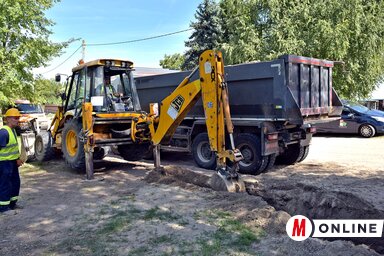 Noszán 2,5 kilométer hosszan helyeznek le vízvezetéket (Fotó: Gergely Árpád)
