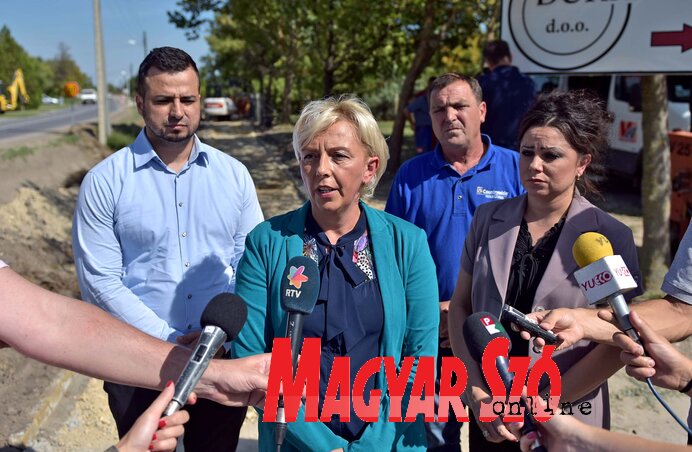 Újhelyi Ákos, Zagorka Panić, Osztrogonác Simon és Horvát Tímea (Fotó: Gergely Árpád)