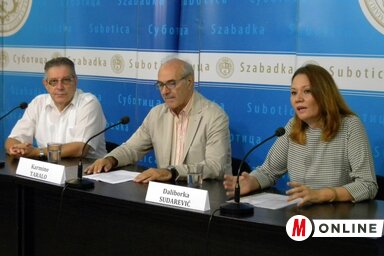 Stipan Jaramazović, Carmine Tarallo és Daliborka Sudarević (Fotó: Benedek Miklós)