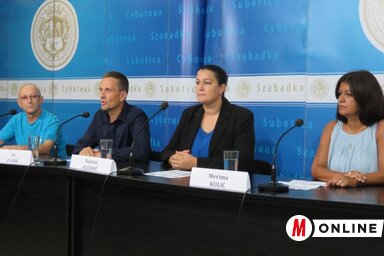 Feliks Krivošija, Iso Planić, Nataša Aleksić és Merima Kulić (Fotó: Patyi Szilárd)