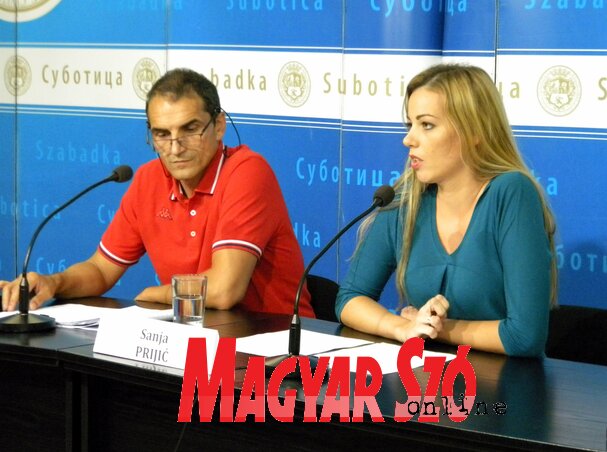 Sebastian Ludaić és Sanja Prijić (Fotó: Benedek Miklós)