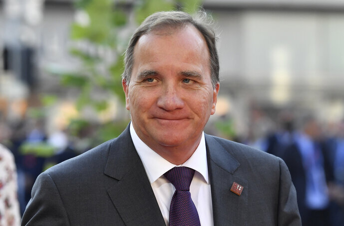 Stefan Löfven (Fotó: Beta/AP)