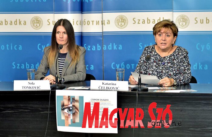 Nela Tonković és Katarina Čeliković (Fotó: Gergely Árpád)