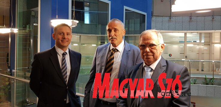 Littvay-Kovács Áron, Bornemisza Miklós és Bartos Gábor (Fotó: Fehér Ildikó) Littvay-Kovács Áron, Bornemisza Miklós és Bartos Gábor (Fotó: Fehér Ildikó)