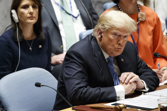 Donald Trump amerikai elnök (Fotó: Beta/AP) Donald Trump amerikai elnök (Fotó: Beta/AP)