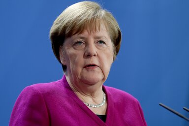 Angela Merkel német kancellár (Fotó: Beta/AP)