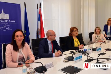 Dragana Milošević, Dalibor Rožić, Nataša Heror és Ökrész Rozália (Fotó: Dávid Csilla)