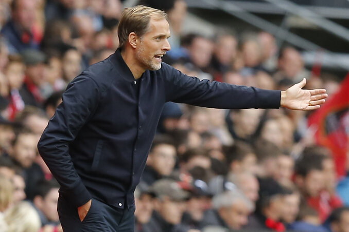 Tuchel elégedett lehet (Fotó: Beta/AP)