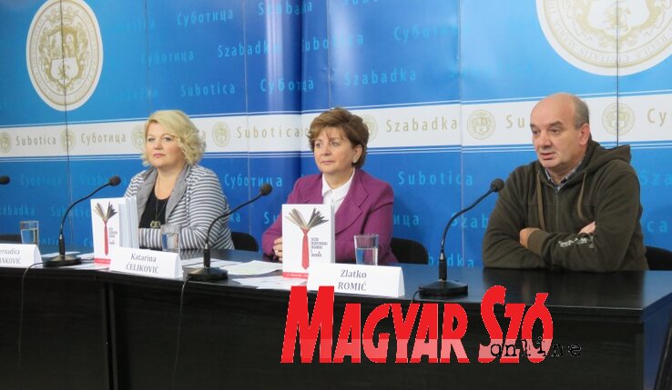 Bernadica Ivanković, Katarina Čeliković és Zlatko Romić (Fotó: Patyi Szilárd)