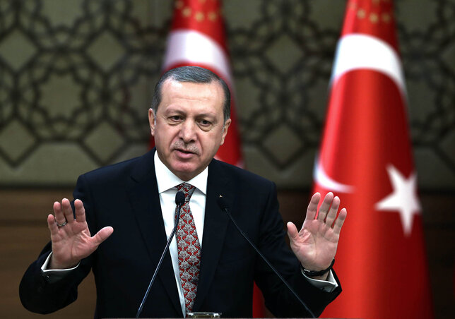 Recep Tayyip Erdogan török elnök (Fotó: Beta) Recep Tayyip Erdogan török elnök (Fotó: Beta)