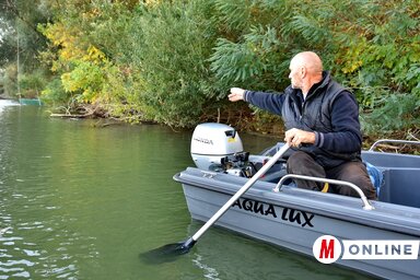 Ezen a partszakaszon bukkantak rá a vízbe fulladt férfira