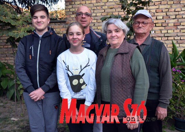 A Gőz család (Dávid Csilla felvétele)