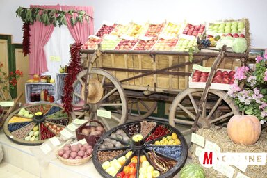 Gazdag terménykiállítás Horgoson (Puskás Károly felvétele)