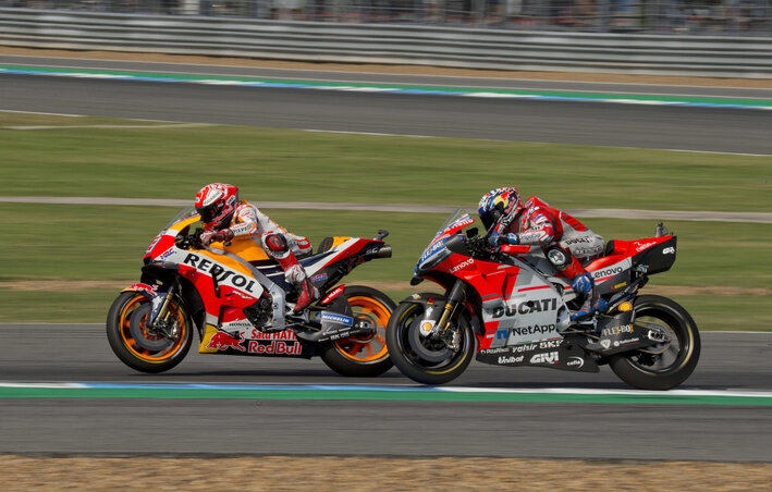 Márquez és Dovizioso csatája