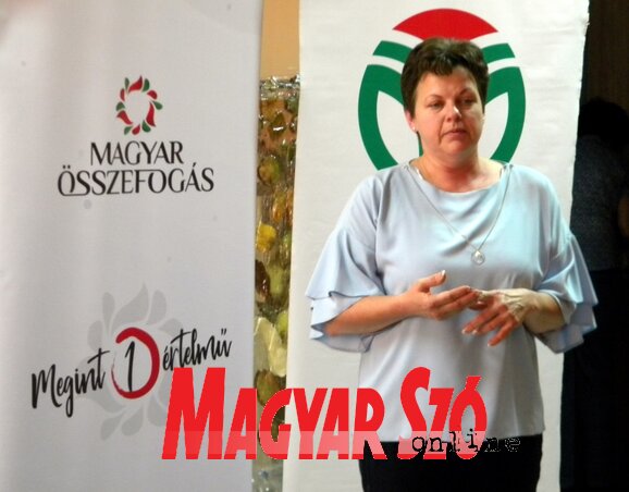 Ábrahám Csilla (Fotó: Benedek Miklós)