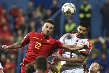 Mitrović ezúttal is megállíthatatlan volt (Fotó: Beta/AP)