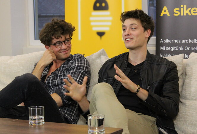 K. Kovács Ákos operatőr és Kovács Tamás színész