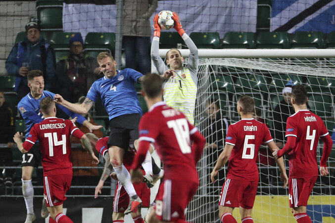 Gulácsi nem mindig állt a helyzet magaslatán (Fotó: Beta/AP)