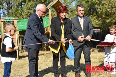 Korszerű játszóteret kapott a zentai Bóbita óvoda
