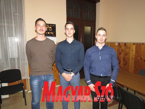 Szőke Edvárd, Kiss Nándor és Lakatos Adrián (Csincsik Zsolt felvétele) Szőke Edvárd, Kiss Nándor és Lakatos Adrián (Csincsik Zsolt felvétele)