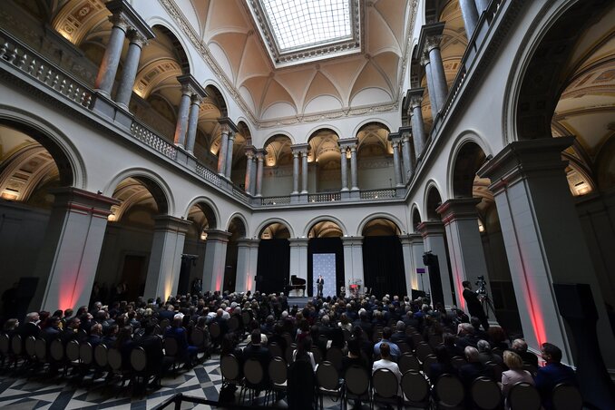 A felújított Szépművészeti Múzeum átadó ünnepsége (fotó: MTI)