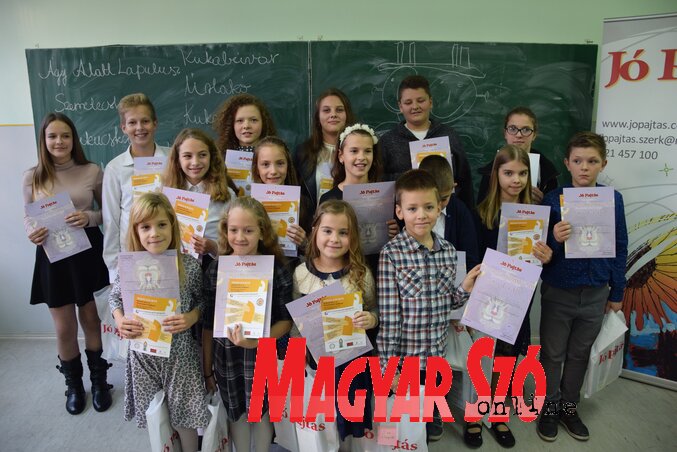 A verseny díjazottjai (Nagy Magdolna felvétele)