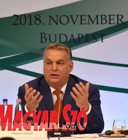 Orbán Viktor: Nehéz történelmi háttérrel, de kimagaslóan jó eredményekkel zárult a magyar–szerb megbékélés (Ótos András felvétele)