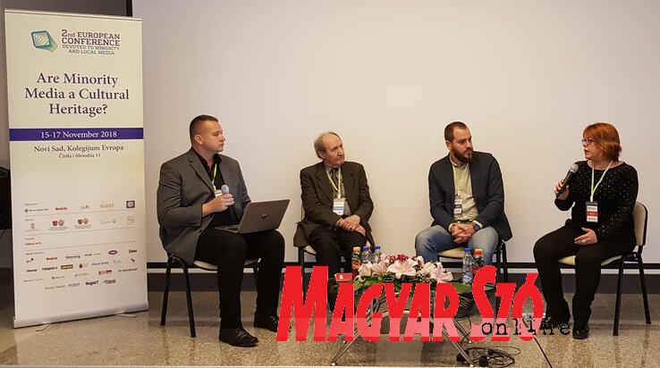 A panelbeszélgetések résztvevői (Fehér Ildikó felvétele)